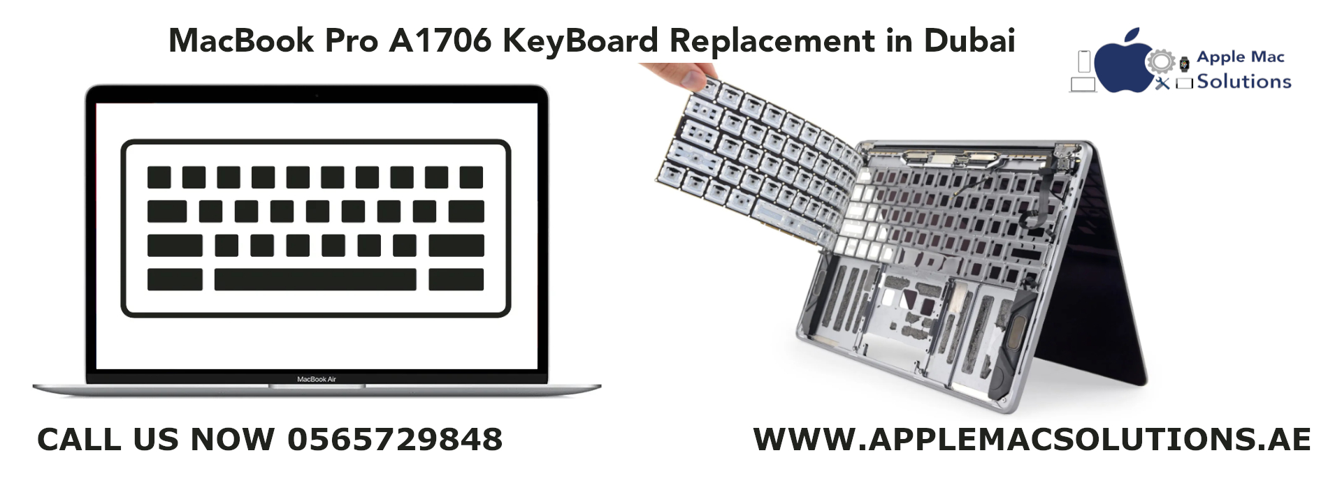 MacBook-Pro-A1706-KeyBoard-Replacement